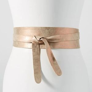 ADA collection rose gold wrap belt